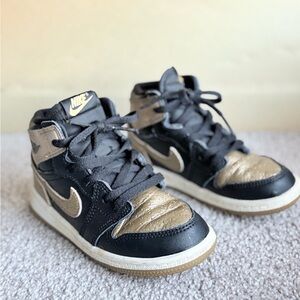 JORDAN 1 RETRO HIGH OG TD 'BLACK METALLIC GOLD'